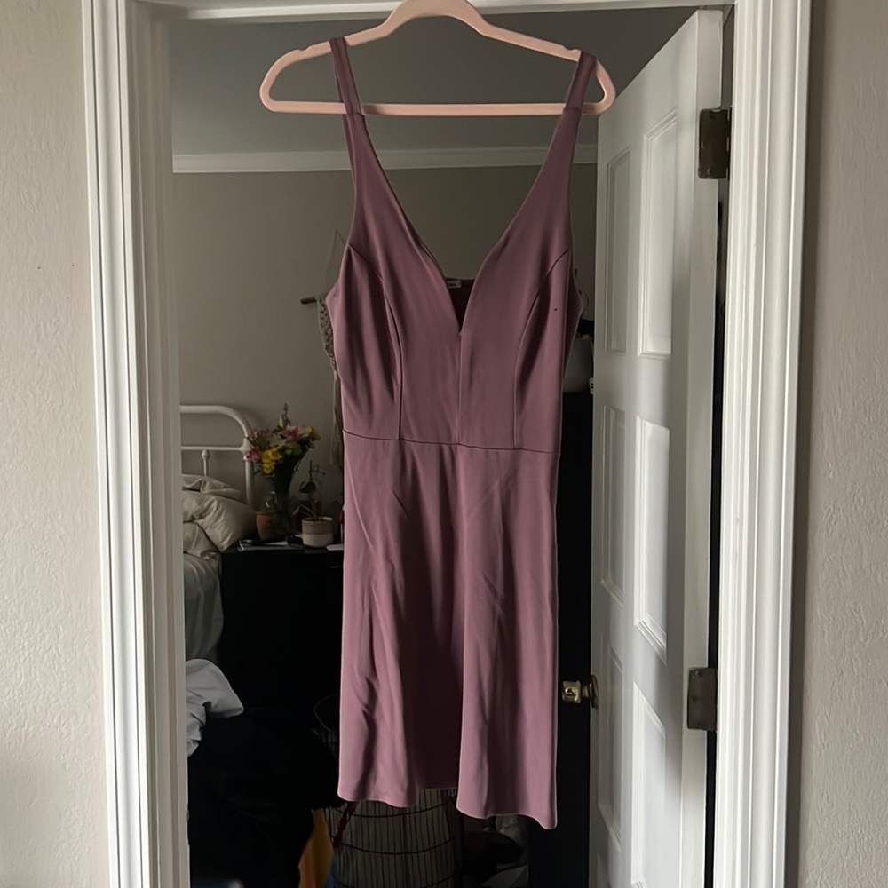 Pastel purple dress